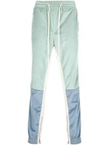 God's Masterful Children velvet tapered trousers - Vert