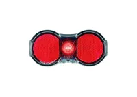 Busch & Muller Busch & müller battery-tail light toplight flat permanent red/clear