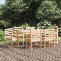 7-delige Tuinset massief grenenhout