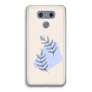Leaf me if you can: LG G6 Transparant Hoesje