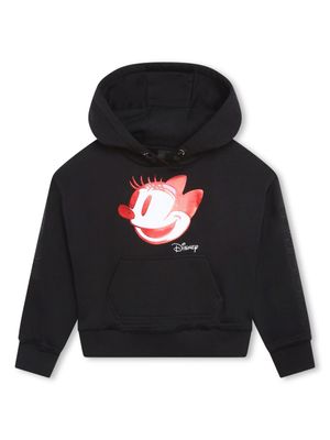 Givenchy Kids x Disney hoodie en coton à lien de resserrage - Noir