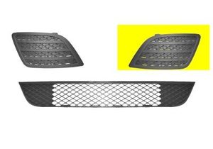 BUMPERGRILL ONDER LINKS zonder MISTLICHTGAT TYPE II 1806591