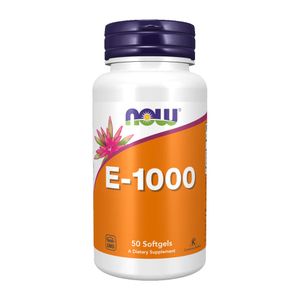 Vitamine E 1000 IU Now Foods 50softgels