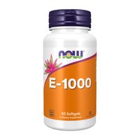 Vitamine E 1000 IU Now Foods 50softgels - thumbnail