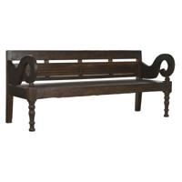 Bank Home ESPRIT Donkerbruin Teakhout 196 x 68 x 82 cm