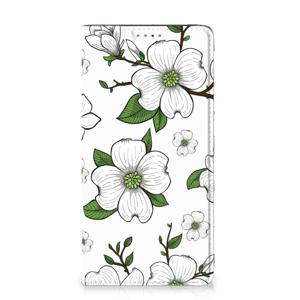 Samsung Galaxy A51 Smart Cover Dogwood Flowers