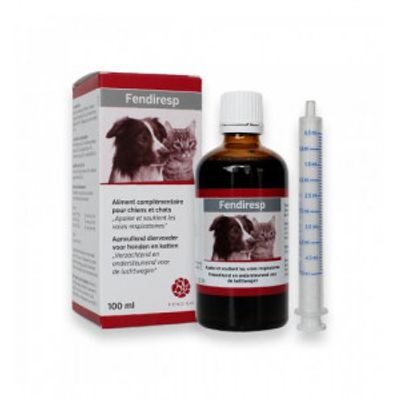 Fendiresp hoestsiroop voor hond en kat 100 ml