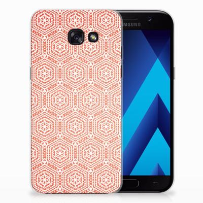 Samsung Galaxy A5 2017 | TPU bumper | Pattern Orange