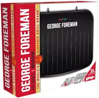 George Foreman Fit Grill Medium Zwart - thumbnail