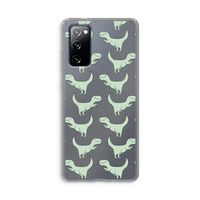 Dinos: Samsung Galaxy S20 FE / S20 FE 5G Transparant Hoesje Dinos: Samsung Galaxy S20 FE / S20 FE 5G Transparant Hoesje