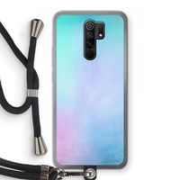 mist pastel: Xiaomi Redmi 9 Transparant Hoesje met koord