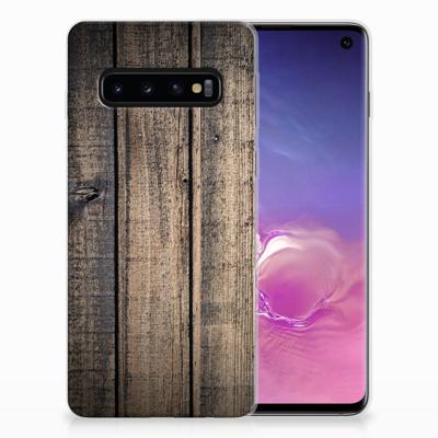 Samsung Galaxy S10 | Bumper Hoesje | Steigerhout