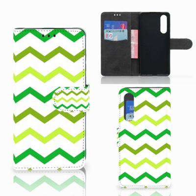 Huawei P30 | Telefoon Hoesje | Zigzag Groen