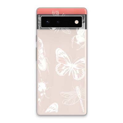 Tiny Bugs: Google Pixel 6 Transparant Hoesje