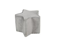 roba Kinderpoef (Stervorm, Grijs)