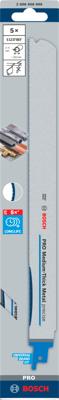 Bosch Accessoires PRO Medium-Thick Metal precise S1237BEF zaagblad | 1 |1 x 25 x 300 mm | 5-delig - 2608658996