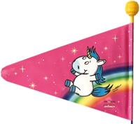 BIKE FASHION Safety flag einhorn