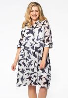 Yoek Dress-blouse BIRDS | Wit | Maat 58/60 Yoek Dress-blouse BIRDS | Wit | Maat 58/60