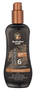 Australian Gold Spray Gel Instant Bronzer SPF6 237 ml