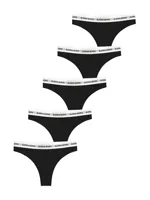 5-pack dames strings - Classic - Katoenen vrouwen strings