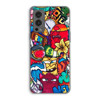 No Rules: OnePlus Nord 2 5G Transparant Hoesje