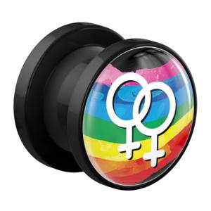 Tunnel met Pride! design Acryl Tunnels & Plugs