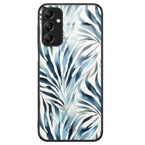 Samsung Galaxy A14 glazen hardcase - Japandi waves