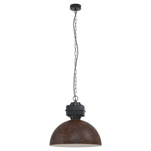 EGLO Rockingham hangende plafondverlichting E27 40 W Zwart, Bruin