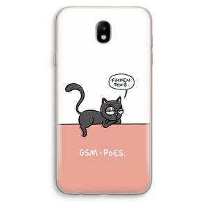 GSM poes: Samsung Galaxy J7 (2017) Transparant Hoesje