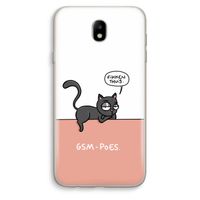 GSM poes: Samsung Galaxy J7 (2017) Transparant Hoesje