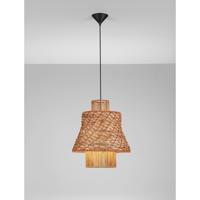 Lyora Rotan hanglampMande bruin met oranje - 9586610