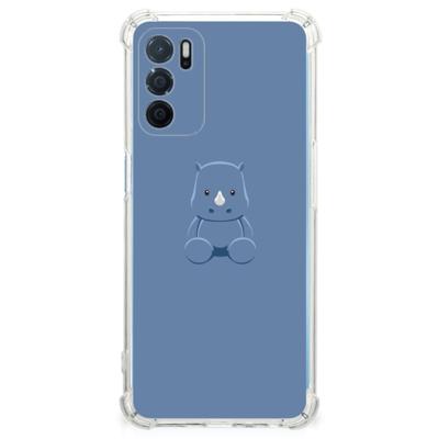 OPPO A16 | A16s | A54s Stevig | Bumper Hoesje | Baby Rhino OPPO A16 | A16s | A54s Stevig | Bumper Hoesje | Baby Rhino