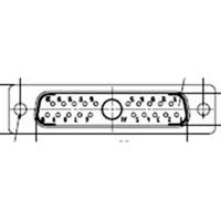 Molex 1727040021 D-sub connector Aantal polen: 21 Soldeerkelk 1 stuk(s) Box - thumbnail