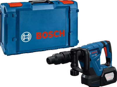 Bosch Blauw GSH 18V-5 Accu sloophamer met SDS MAX | Zonder accu&apos;s en lader - 0611918200