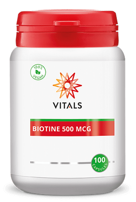 Vitals Biotine 500mcg Capsules
