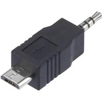 USB 2.0 Adapter [1x Jackplug male 2,5 mm - 1x Micro-USB 2.0 B stekker] - thumbnail