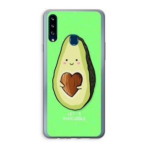 Avocuddle: Samsung Galaxy A20s Transparant Hoesje