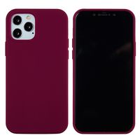 Lunso - Softcase Backcover hoes - iPhone 13 Pro - Wijnrood