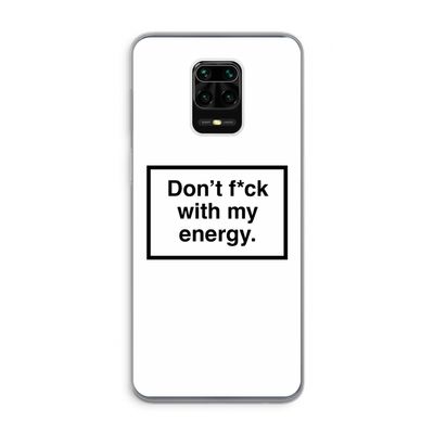 My energy: Xiaomi Redmi Note 9 Pro Transparant Hoesje