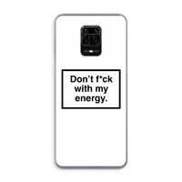 My energy: Xiaomi Redmi Note 9 Pro Transparant Hoesje