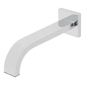 Wiesbaden Rombo inbouw uitloop 20 cm messing chroom