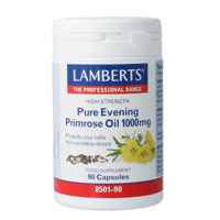 Lamberts Teunisbloemolie 1000mg (pure evening primrose) 90 Capsules
