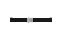 Horlogeband Tissot T603028917 Rubber Zwart 22mm