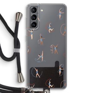 Dancing #3: Samsung Galaxy S21 Transparant Hoesje met koord