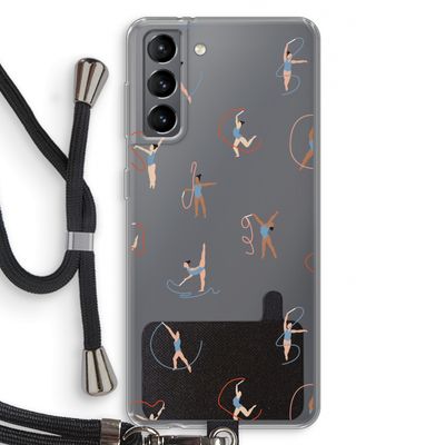 Dancing #3: Samsung Galaxy S21 Transparant Hoesje met koord