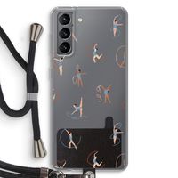 Dancing #3: Samsung Galaxy S21 Transparant Hoesje met koord