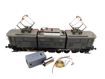 micromotor HR026F motor ombouwset voor Roco E 91