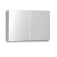 Spiegelkast 80 cm zonder verlichting wit