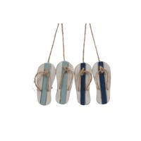 Countryfield Hanger sandalen naturel/wit 10cm
