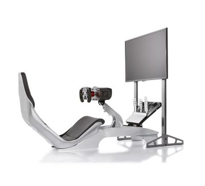 Playseat TV Stand PRO flat panel bureau steun 165,1 cm (65") Vloer Grijs, Metallic